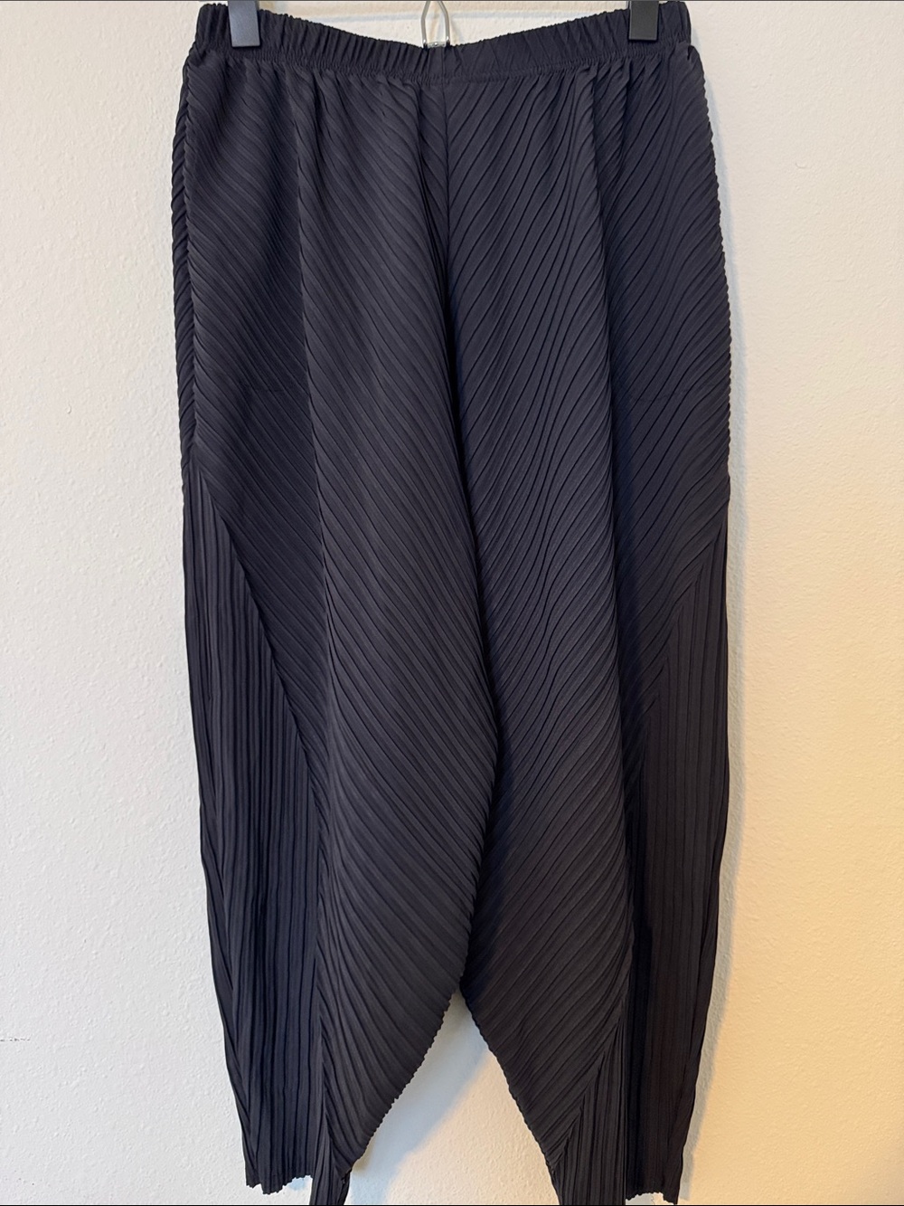 Dark gray Pleated Harem Pants
